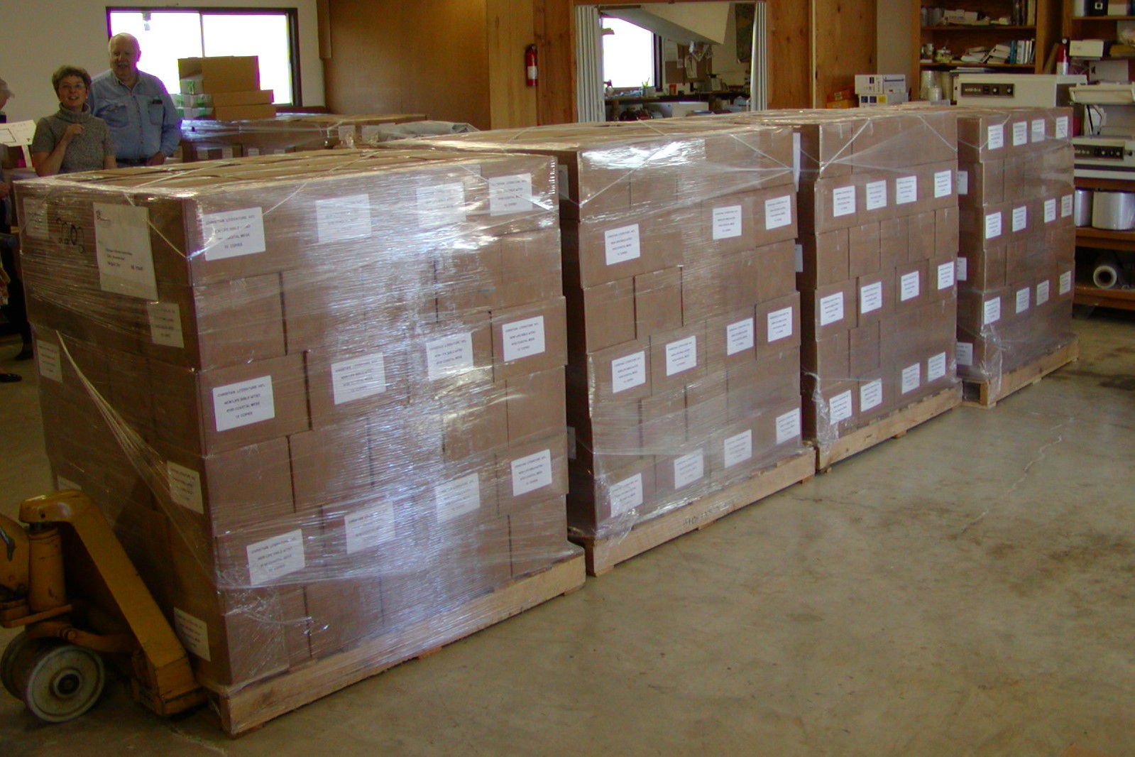 Cases of Compass Bibles